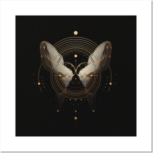 Galaxy Butterfly Posters and Art